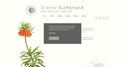 Desktop Screenshot of diannesutherland.com